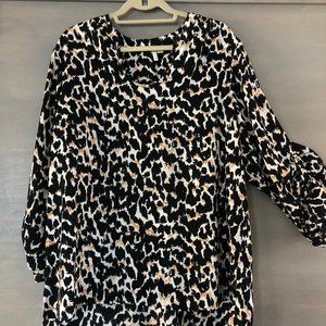 Animal Print Blouse for Sale